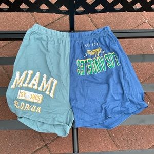Miami/ los angles shorts